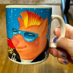 Vandor Pelzman 80s pig coffee mug